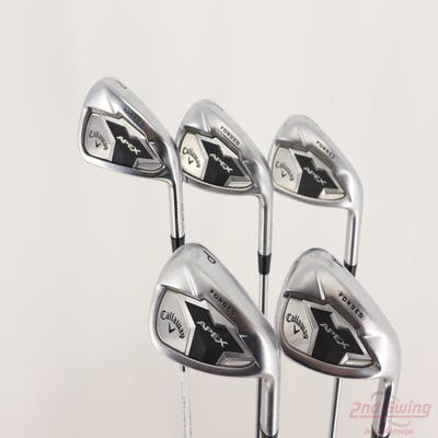 Callaway Apex 19 Iron Set 7-PW AW True Temper Elevate 95 S300 Steel Stiff Right Handed STD