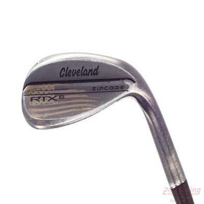 Cleveland RTX 6 ZipCore Black Satin Wedge Lob LW 60° 10 Deg Bounce Dynamic Gold Spinner TI Steel Wedge Flex Right Handed 35.0in