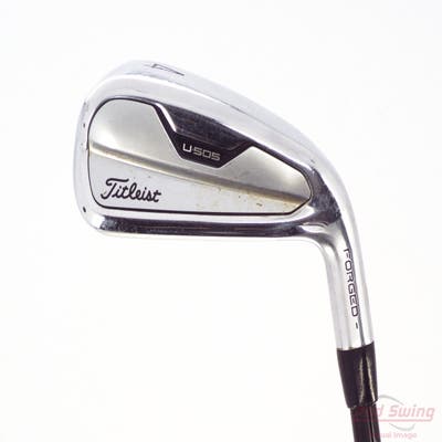 Titleist U-505 Utility Iron 4 Utility Project X HZRDUS Smoke Black RDX 80 Graphite Stiff Right Handed 39.0in