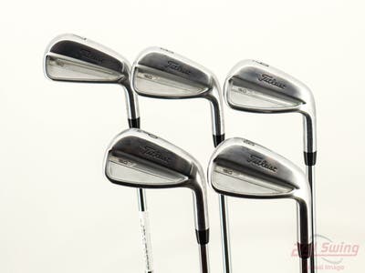 Titleist 2023 T150 Iron Set 7-PW AW True Temper AMT Black R300 Steel Regular Right Handed +1/4"