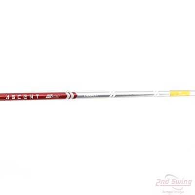 Used W/ TaylorMade LH Adapter Aldila Ascent Red 60g Driver Shaft Stiff 44.5in