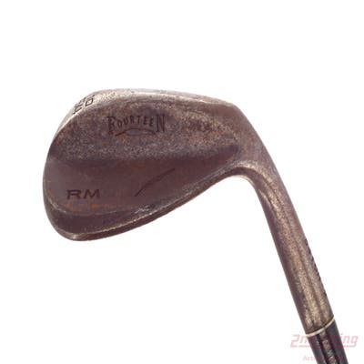 Fourteen RM Tour Raw Wedge Sand SW 54° 10 Deg Bounce FST KBS Tour C-Taper 130 Steel X-Stiff Right Handed 35.5in