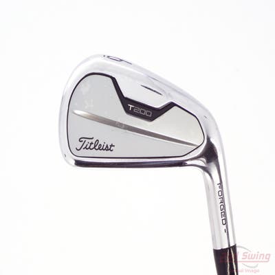 Titleist 2021 T200 Single Iron 6 Iron Mitsubishi Fubuki MV-Series 50 Graphite Senior Right Handed 37.25in