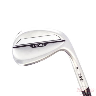 Ping s159 Chrome Wedge Lob LW 58° 10 Deg Bounce S Grind AWT 2.0 Steel Stiff Right Handed Black Dot 35.25in
