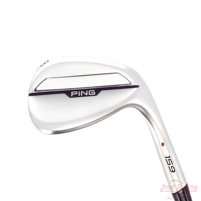 Ping s159 Chrome Wedge Lob LW 58° 10 Deg Bounce S Grind AWT 2.0 Steel Regular Right Handed Orange Dot 35.75in