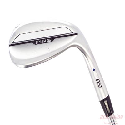 Ping s159 Chrome Wedge Lob LW 58° 10 Deg Bounce S Grind Ping Z-Z115 Steel Wedge Flex Right Handed Blue Dot 35.25in