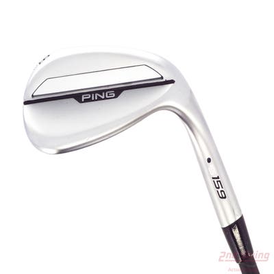 Ping s159 Chrome Wedge Lob LW 58° 10 Deg Bounce S Grind ALTA CB Black Graphite Stiff Right Handed Black Dot 35.25in