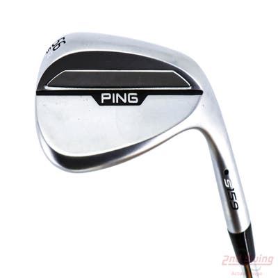 Ping s159 Chrome Wedge Sand SW 56° 12 Deg Bounce S Grind Ping Z-Z115 Steel Wedge Flex Right Handed Black Dot 37.5in