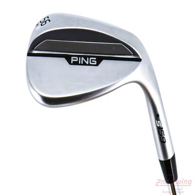 Ping s159 Chrome Wedge Sand SW 56° 10 Deg Bounce H Grind Ping Z-Z115 Steel Wedge Flex Right Handed Black Dot 35.5in