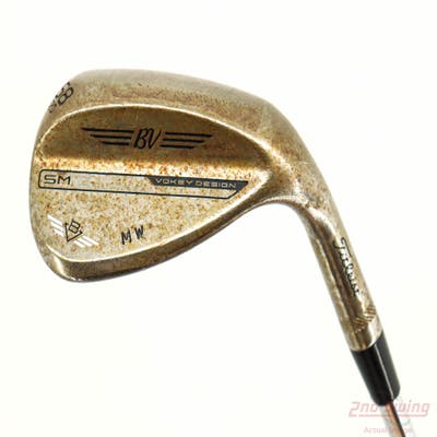 Titleist Vokey SM10 Raw Wedge Lob LW 58° 12 Deg Bounce D Grind True Temper Dynamic Gold S200 Steel Stiff Right Handed 35.5in
