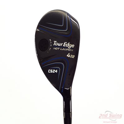 Tour Edge Hot Launch C524 Hybrid 4 Hybrid 22° Aldila Ascent Blue 55 Graphite Senior Right Handed 39.0in
