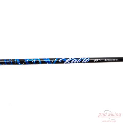 Used W/ TaylorMade RH Adapter Mitsubishi Rayon Kai'li Blue 60g Driver Shaft Tour X-Stiff 43.25in