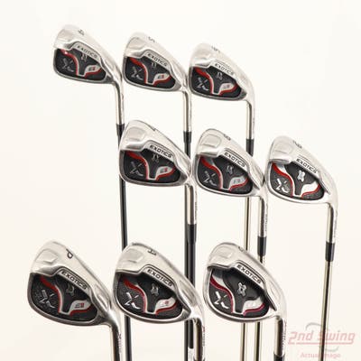 Tour Edge Exotics E8 Iron Set 4-PW UST Mamiya Recoil 460 F3 Graphite Regular Right Handed -1/4"