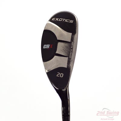 Tour Edge Exotics CBX Hybrid 3 Hybrid 20° UST Mamiya Recoil 460 F3 Graphite Regular Right Handed 39.5in