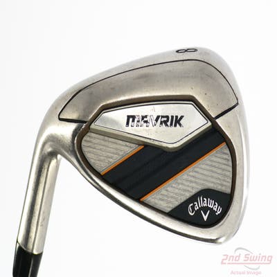 Callaway Mavrik Single Iron 8 Iron True Temper XP 95 Black R300 Steel Regular Left Handed 36.75in
