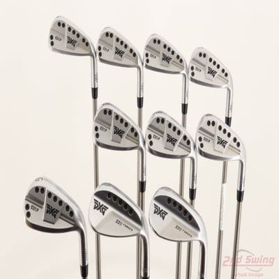 PXG 0311 P GEN3 Iron Set 4-PW AW SW LW Aerotech SteelFiber i95 Graphite Stiff Right Handed STD