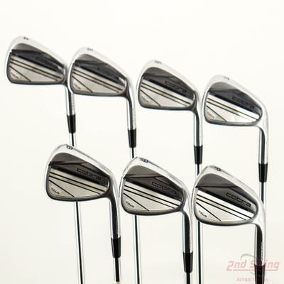 Cobra 2023 KING Tour Iron Set 4-PW FST KBS Tour $-Taper Steel Stiff Right Handed -1/4"