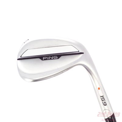 Ping s159 Chrome Wedge Lob LW 60° 10 Deg Bounce S Grind FST KBS Tour 90 Steel Regular Right Handed Orange Dot 35.25in