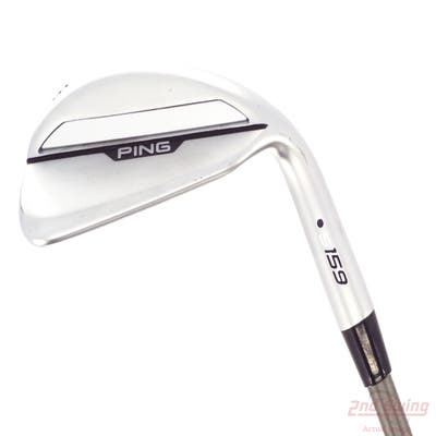 Ping s159 Chrome Wedge Lob LW 58° 8 Deg Bounce E Grind Aerotech SteelFiber i95cw Graphite Stiff Right Handed Black Dot 35.25in