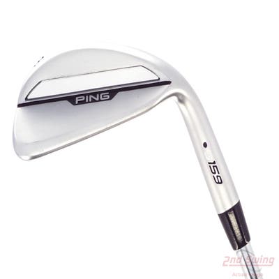 Ping s159 Chrome Wedge Lob LW 58° 8 Deg Bounce E Grind Dynamic Gold Mid 100 Steel Regular Right Handed Black Dot 35.25in