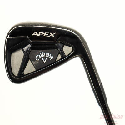Callaway Apex Smoke 19 Single Iron 6 Iron True Temper Elevate MPH 95 Blk Steel Stiff Right Handed 37.5in