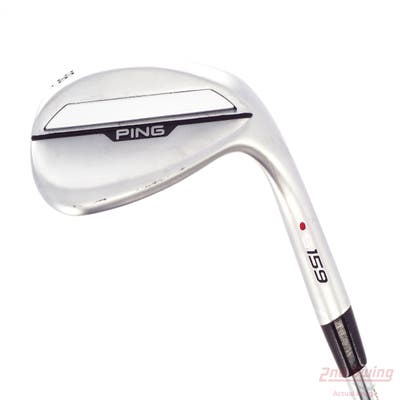 Ping s159 Chrome Wedge Lob LW 58° 8 Deg Bounce H Grind KBS Tour 110 Steel Regular Right Handed Red dot 35.25in