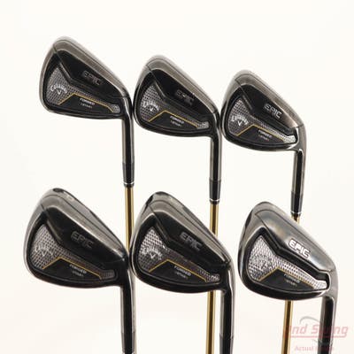 Callaway EPIC Forged Star Iron Set 7-PW GW GW2 UST ATTAS Speed Series 50 Graphite Senior Right Handed +3/4"