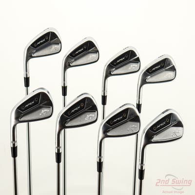 Callaway Apex CB 24 Iron Set 3-PW Project X 6.5 Steel X-Stiff Left Handed STD