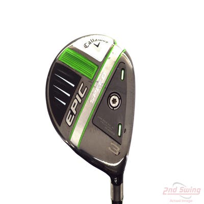 Callaway EPIC Speed Fairway Wood 3 Wood 3W 15° Project X EvenFlow Riptide 60 Graphite Regular Right Handed 43.25in