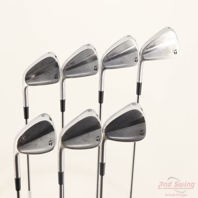TaylorMade 2023 P790 Iron Set 4-PW FST KBS MAX 85 MT Steel Stiff Left Handed STD