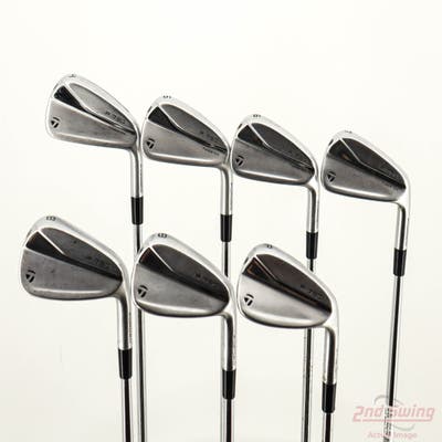 TaylorMade 2021 P790 Iron Set 4-PW True Temper Dynamic Gold 105 VSS Steel Stiff Right Handed STD