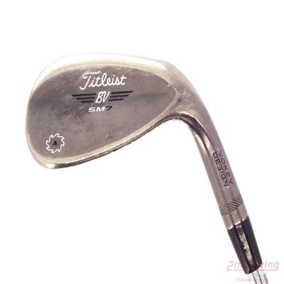Titleist Vokey SM7 Brushed Steel Wedge Sand SW 54° 8 Deg Bounce M Grind True Temper Dynamic Gold S400 Steel Stiff Right Handed 36.0in