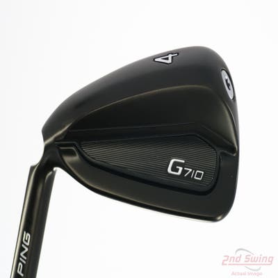 Ping G710 Single Iron 4 Iron True Temper Elevate MPH 95 Steel Regular Left Handed Black Dot 39.25in