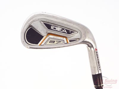 Adams Idea A7 Single Iron Pitching Wedge PW Adams Stock Graphite Graphite Regular Right Handed 35.5in