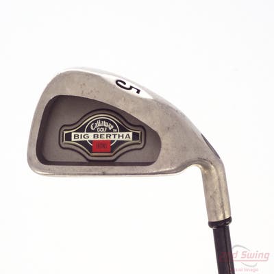 Callaway 1996 Big Bertha Single Iron 5 Iron Callaway RCH 90 Graphite Senior Right Handed 38.25in