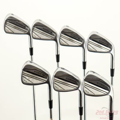 Cobra 2023 KING Tour Iron Set 4-PW FST KBS Tour $-Taper Steel Stiff Right Handed -1/4"