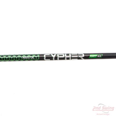 Used W/ PXG RH Adapter Project X Cypher 40 Driver Shaft Ladies 43.5in