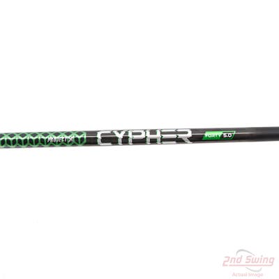 Used W/ PXG RH Adapter Project X Cypher 40 Driver Shaft Senior 44.0in