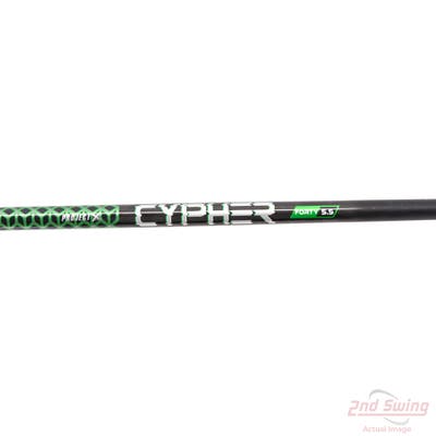 Used W/ PXG RH Adapter Project X Cypher 40 Driver Shaft Regular 44.0in