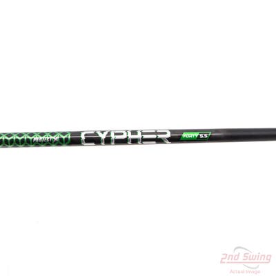 Used W/ PXG RH Adapter Project X Cypher 40 Driver Shaft Regular 43.5in