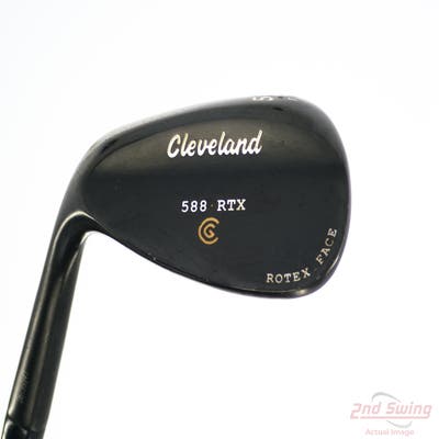 Cleveland 588 RTX Black Pearl Wedge Sand SW 56° 14 Deg Bounce True Temper Dynamic Gold Steel Wedge Flex Left Handed 35.5in
