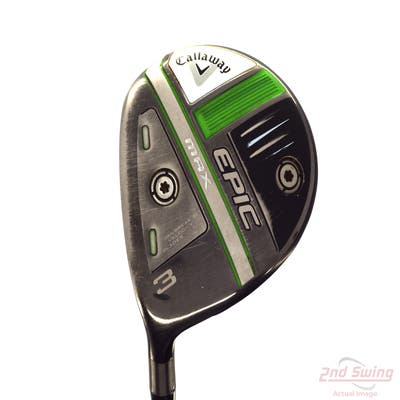 Callaway EPIC Max Fairway Wood 3 Wood 3W Project X HZRDUS Smoke iM10 60 Graphite Regular Left Handed 42.75in