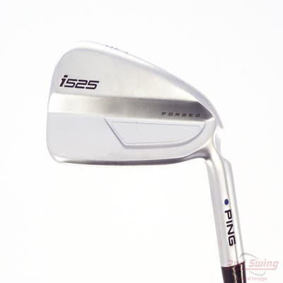 Ping i525 Single Iron 4 Iron Aerotech SteelFiber i110cw Graphite Stiff Right Handed Blue Dot 39.25in
