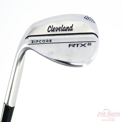 Cleveland RTX 6 ZipCore Tour Satin Wedge Lob LW 60° 10 Deg Bounce Mid Dynamic Gold Spinner TI Steel Wedge Flex Left Handed 35.5in
