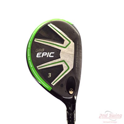 Callaway GBB Epic Fairway Wood 3 Wood 3W 15° Aldila Rogue Silver 110 MSI 70 Graphite X-Stiff Right Handed 42.75in