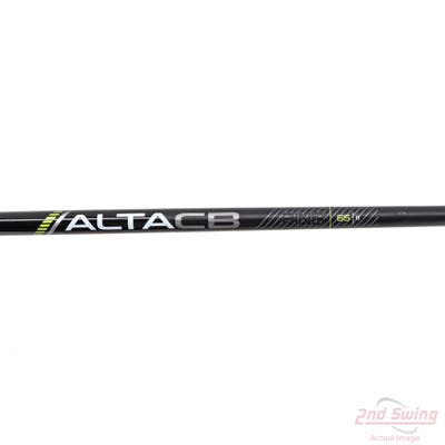 Used W/ Ping RH Adapter Ping ALTA CB 65 Black Fairway Shaft Regular 41.5in