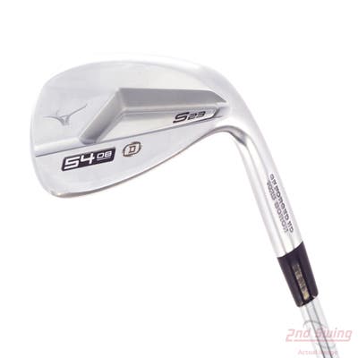 Mizuno S23 Satin Chrome Wedge Sand SW 54° 8 Deg Bounce D Grind FST KBS Hi-Rev 2.0 115 Steel Wedge Flex Right Handed 36.0in