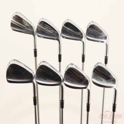 TaylorMade P-790 Iron Set 3-PW Stock Steel Shaft Steel Stiff Right Handed STD
