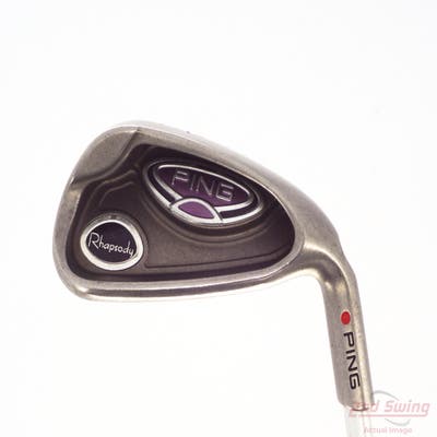 Ping Rhapsody Single Iron 9 Iron Ping ULT 129I Ladies Graphite Ladies Right Handed Red dot 35.5in