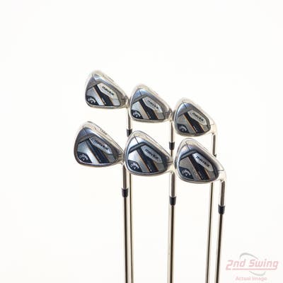 Callaway Mavrik Max Womens Lite Iron Set 6-PW AW UST Mamiya Recoil ESX 460 F2 Graphite Senior Right Handed -1 1/4"